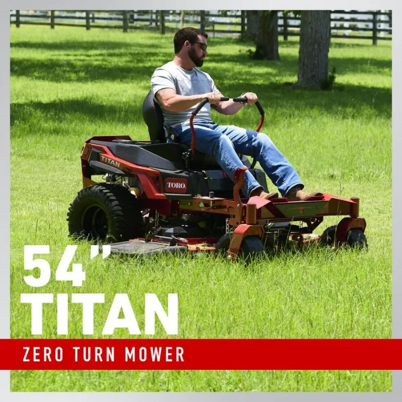 MODEL 76511  54 in. (137 cm) TITAN® MyRIDE® Zero Turn 