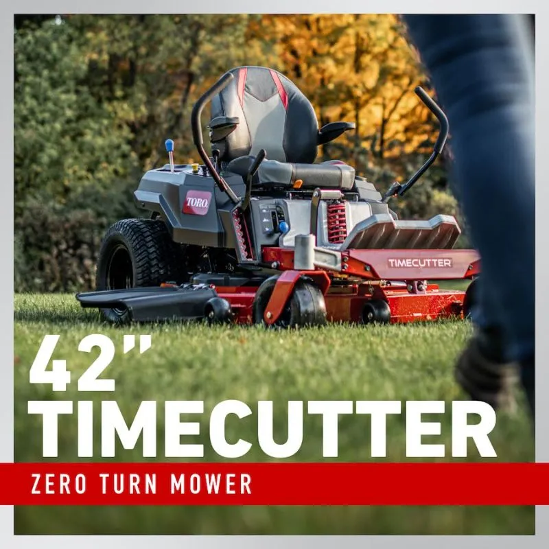 MODEL 75747 42 in. (107 cm) TimeCutter® MyRIDE® Zero Turn Mower $200 INSTANT REBATE TILL JULY 8TH.