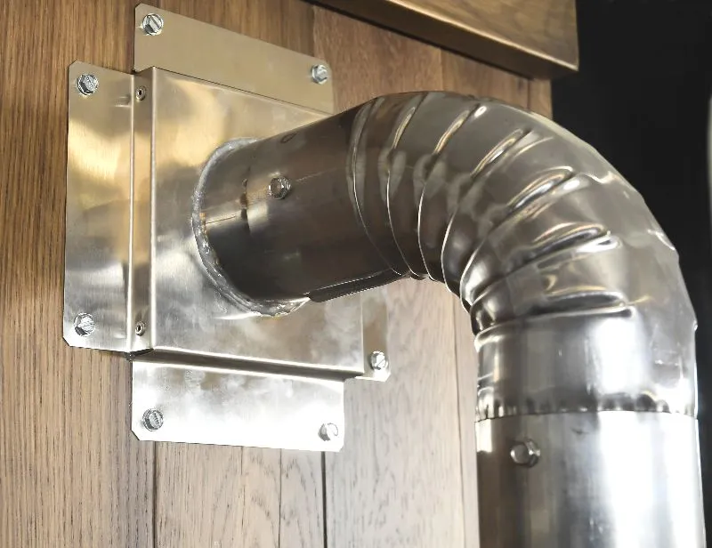 Hunting Blind Wood Stove - Stay warm!  Deer don